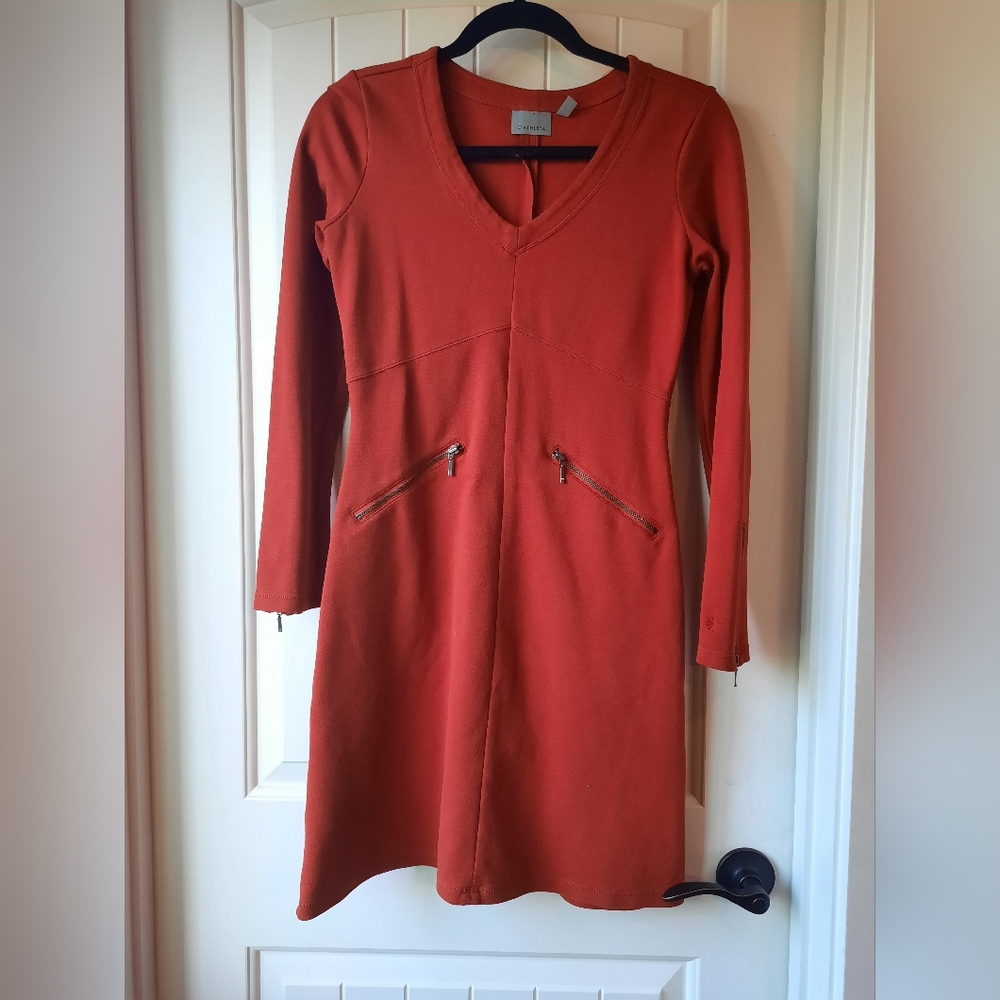 Size XSmall Athleta dress in orange
